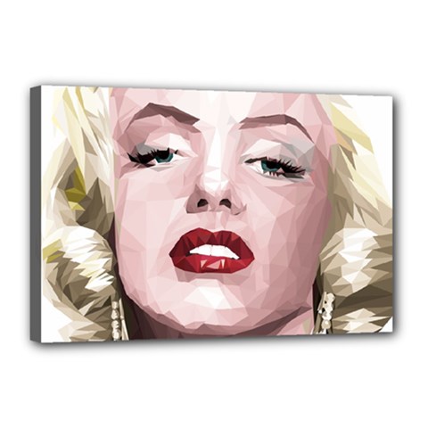 Marilyn Canvas 18  X 12  (framed) by malobishop