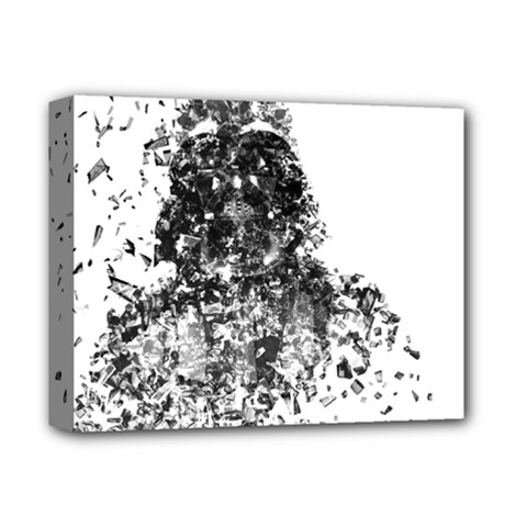 Darth Vader Deluxe Canvas 14  X 11  (framed) by malobishop