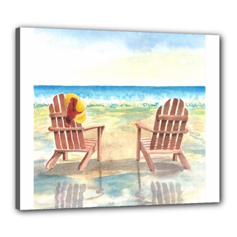 Time To Relax Canvas 24  X 20  (framed) by TonyaButcher