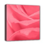 Pink Silk Effect  Mini Canvas 8  x 8  (Framed)