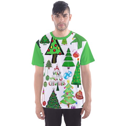 Oh Christmas Tree Men s Full All Over Print Sport T-shirt by StuffOrSomething