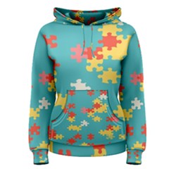 Puzzle Pieces Hoodie Women s Hoodie by LalyLauraFLM