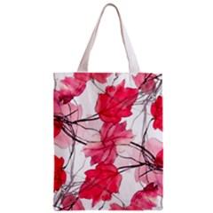 Floral Print Swirls Decorative Design Classic Tote Bag by dflcprints