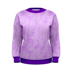 Hidden Pain In Purple Women s Sweatshirt by FunWithFibro