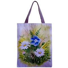 Meadow Flowers Classic Tote Bag by ArtByThree