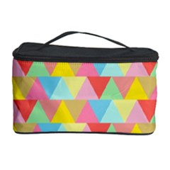 Triangle Pattern Cosmetic Storage Case by Kathrinlegg
