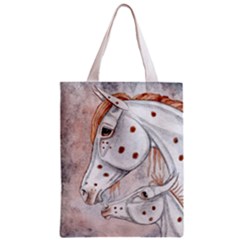 New Life Zipper Classic Tote Bag by SuzysMuses