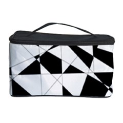 Shattered Life In Black & White Cosmetic Storage Case by StuffOrSomething