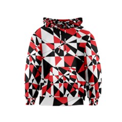 Shattered Life Tricolor Kid s Pullover Hoodie by StuffOrSomething