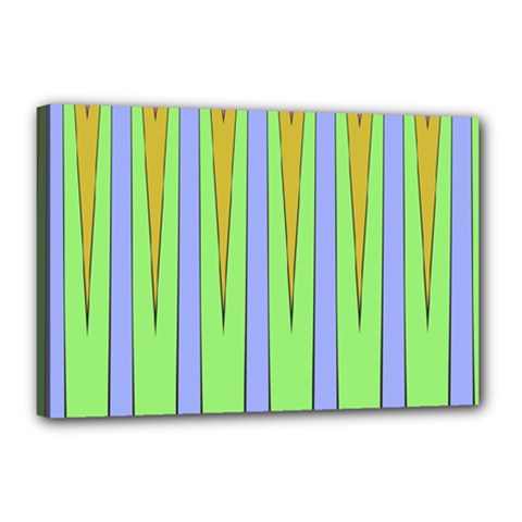 Spikes Canvas 18  X 12  (stretched) by LalyLauraFLM