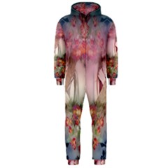 Nature And Human Forces Cowcow Hooded Jumpsuit (men) 