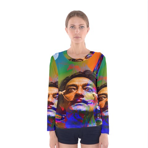 Dream Of Salvador Dali Women s Long Sleeve T-shirts by icarusismartdesigns