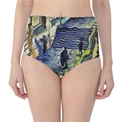 Banks Of The Seine Kpa High-waist Bikini Bottoms by karynpetersart