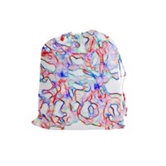 Soul Colour Light Drawstring Pouches (large)  by InsanityExpressedSuperStore