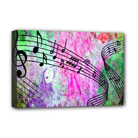 Abstract Music 2 Deluxe Canvas 18  X 12  