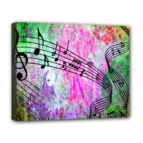 Abstract Music 2 Deluxe Canvas 20  X 16  