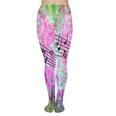 Abstract Music 2 Women s Tights