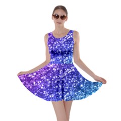 Glitter Ocean Bokeh Skater Dresses by KirstenStarFashion