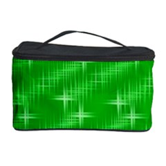 Many Stars, Neon Green Cosmetic Storage Cases by ImpressiveMoments