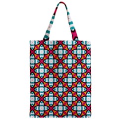 Pattern 1284 Zipper Classic Tote Bags by GardenOfOphir