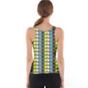 Colorful Leaf Pattern Tank Tops View2