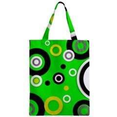 Florescent Green Yellow Abstract  Classic Tote Bags