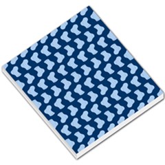Blue Cute Baby Socks Illustration Pattern Small Memo Pads