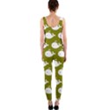 Cute Whale Illustration Pattern OnePiece Catsuits View2