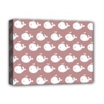 Cute Whale Illustration Pattern Deluxe Canvas 16  x 12  