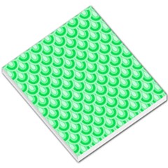 Awesome Retro Pattern Green Small Memo Pads by ImpressiveMoments