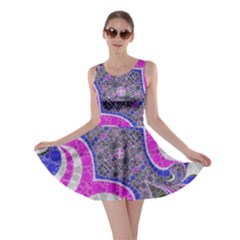Pink Black Blue Abstract  Skater Dresses by OCDesignss