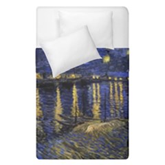 Vincent Van Gogh Starry Night Over The Rhone Duvet Cover (single Size)
