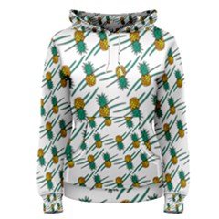 Pineapple Pattern Women s Pullover Hoodies