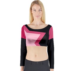 Long Sleeve Crop Top (tight Fit) by ULTRACRYSTAL