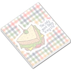 Sandwich Small Memo Pad by typewriter