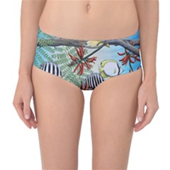 Mid-waist Bikini Bottoms by retz