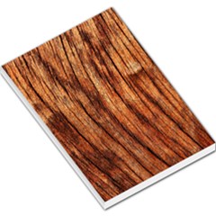 Old Brown Weathered Wood Large Memo Pads by trendistuff