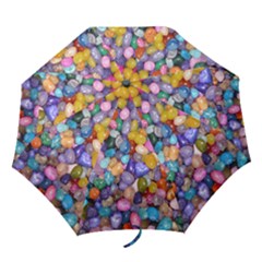 Colored Pebbles Folding Umbrellas by trendistuff