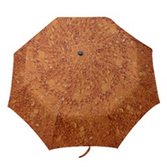 Orange Clay Dirt Folding Umbrellas by trendistuff