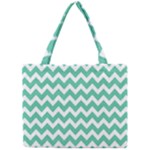 Chevron Pattern Gifts Tiny Tote Bags