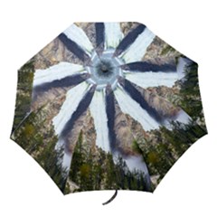 Yellowstone Waterfall Folding Umbrellas by trendistuff