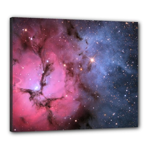 Trifid Nebula Canvas 24  X 20  by trendistuff