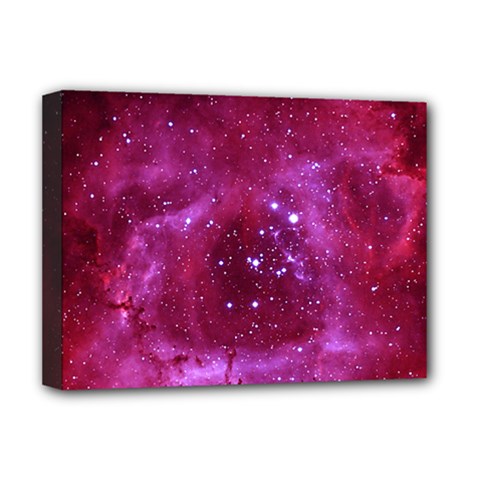 Rosette Nebula 1 Deluxe Canvas 16  X 12   by trendistuff