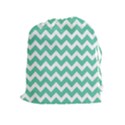 Chevron Pattern Gifts Drawstring Pouches (Extra Large) View1