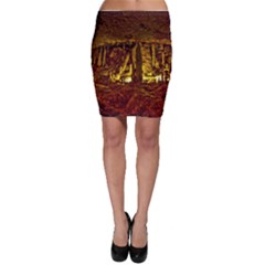 Volcano Cave Bodycon Skirts by trendistuff