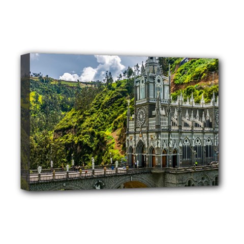 Las Lajas Sanctuary 1 Deluxe Canvas 18  X 12   by trendistuff