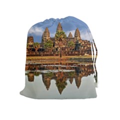 Angkor Wat Drawstring Pouches (extra Large) by trendistuff