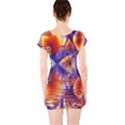 Winter Crystal Palace, Abstract Cosmic Dream (lake 12 15 13) 9900x7400 Smaller Short Sleeve Bodycon Dress View2