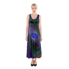 Eye Of The Galactic Storm Full Print Maxi Dress by StuffOrSomething