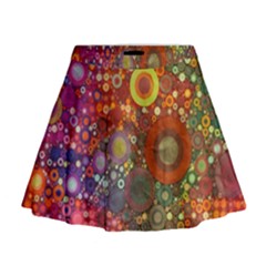 Circle Fantasies Mini Flare Skirt by KirstenStar